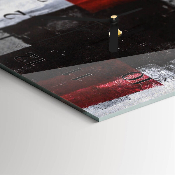 Reloj rectangular Abstracción