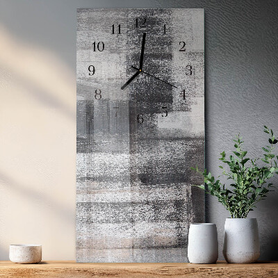 Reloj rectangular Contraste