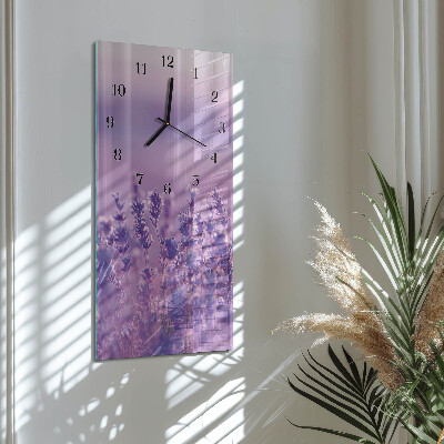 Reloj rectangular Lavanda