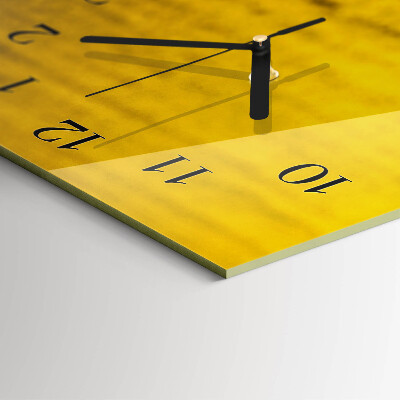 Reloj rectangular Campo de flores