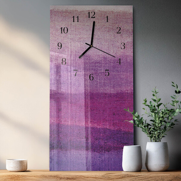 Reloj rectangular Lienzo