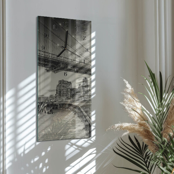 Reloj rectangular Perspectivas