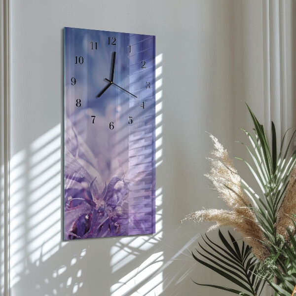 Reloj rectangular Flor