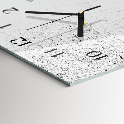Reloj rectangular Muro