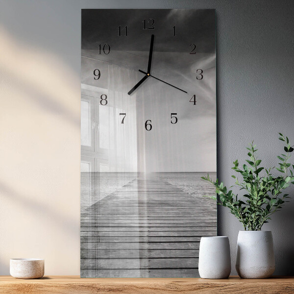 Reloj rectangular Puente