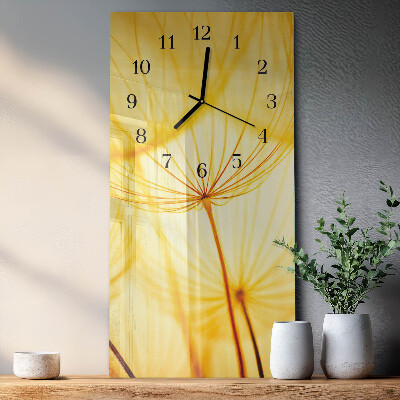 Reloj rectangular Flor
