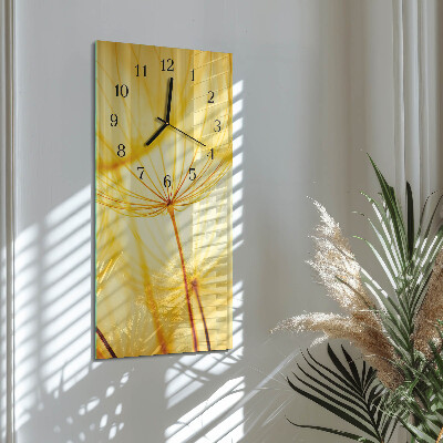 Reloj rectangular Flor