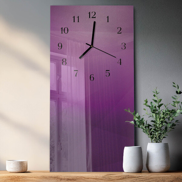 Reloj rectangular Material