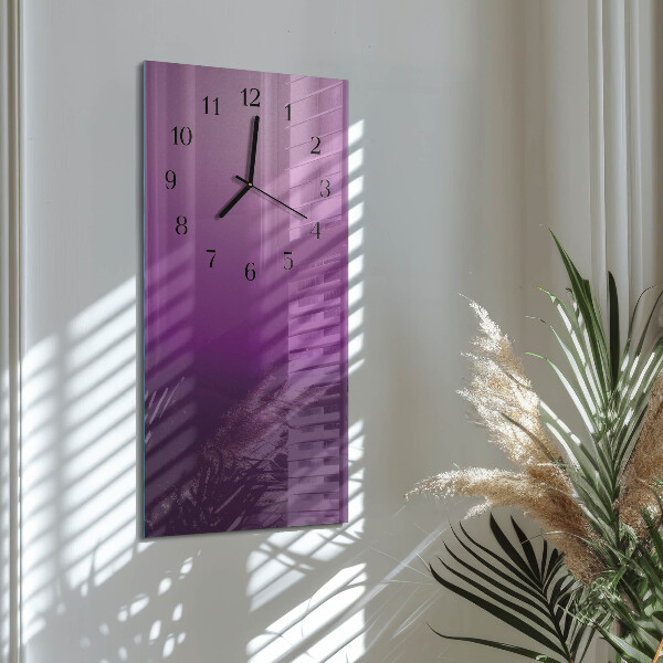 Reloj rectangular Material