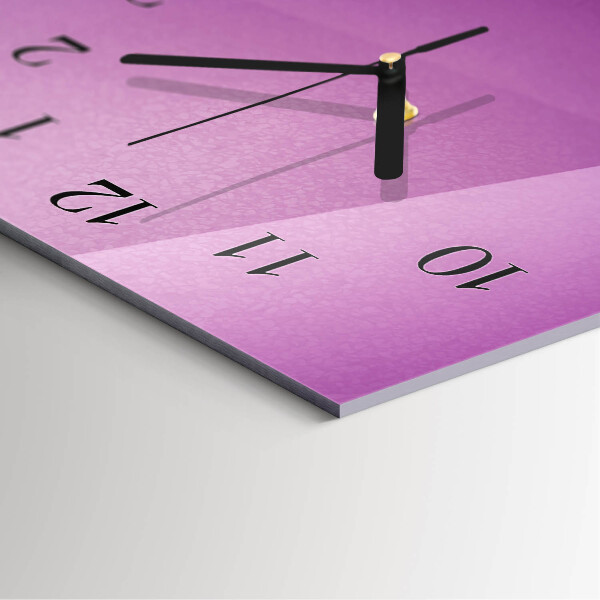 Reloj rectangular Material