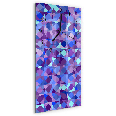 Reloj rectangular ruedas
