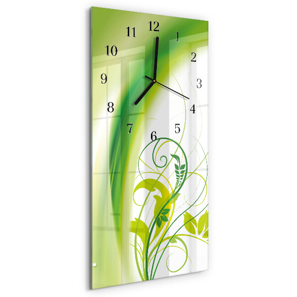 Reloj rectangular Planta modelo