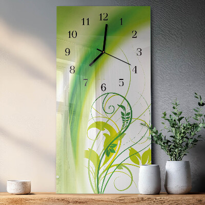 Reloj rectangular Planta modelo