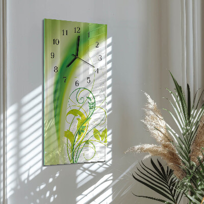 Reloj rectangular Planta modelo
