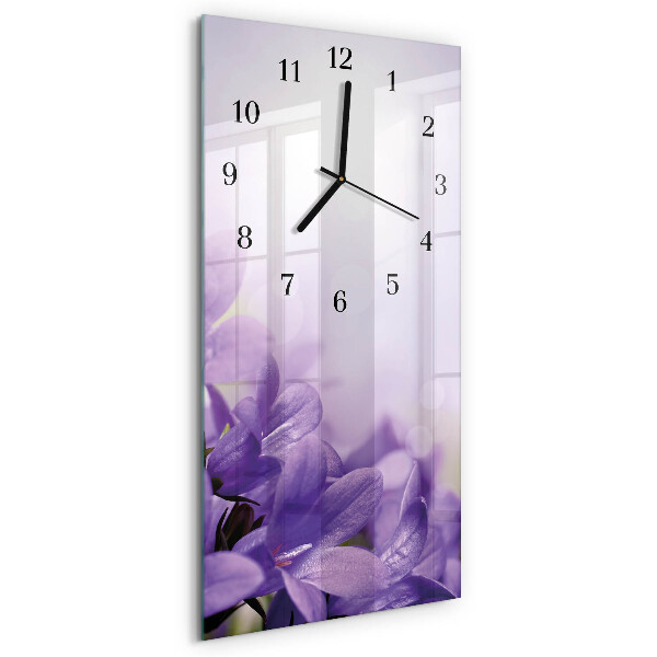 Reloj rectangular Flor