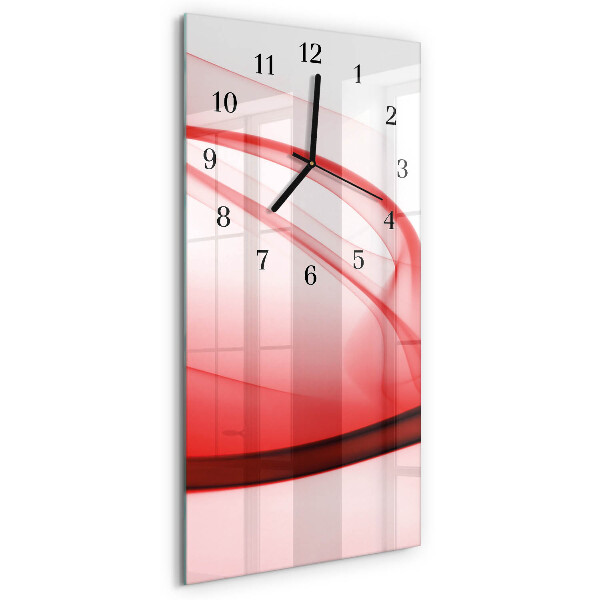 Reloj rectangular Líneas abstractas