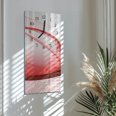 Reloj rectangular Líneas abstractas