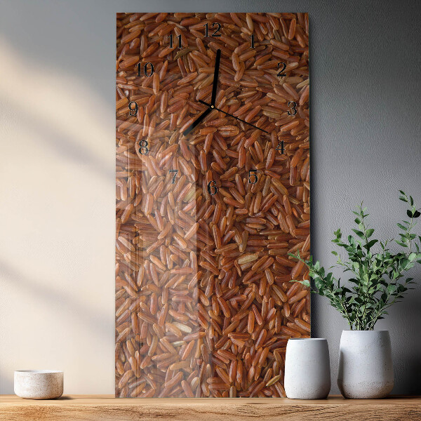 Reloj rectangular Arroz