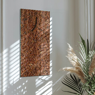 Reloj rectangular Arroz