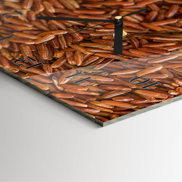Reloj rectangular Arroz