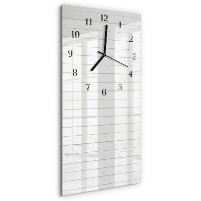 Reloj rectangular rayas