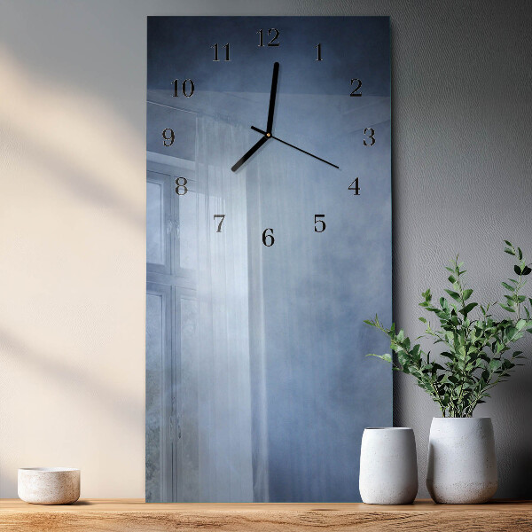 Reloj rectangular Fumar