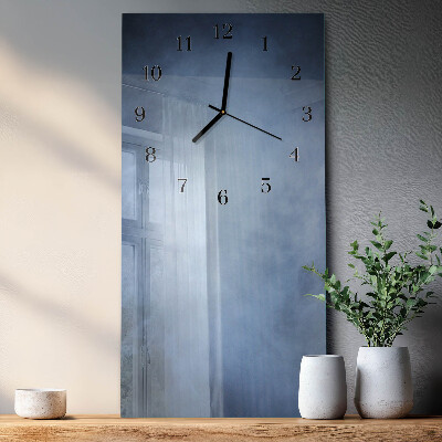Reloj rectangular Fumar
