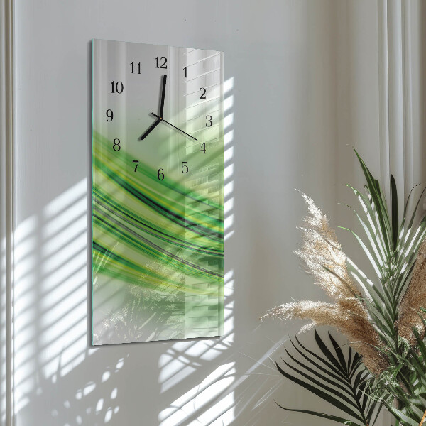 Reloj rectangular Arte abstracto