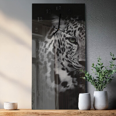 Reloj rectangular Tigre