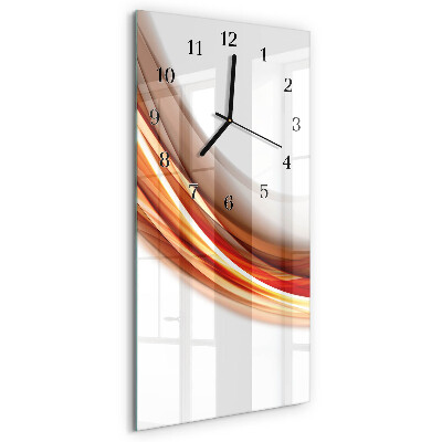 Reloj rectangular Líneas abstractas