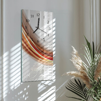 Reloj rectangular Líneas abstractas