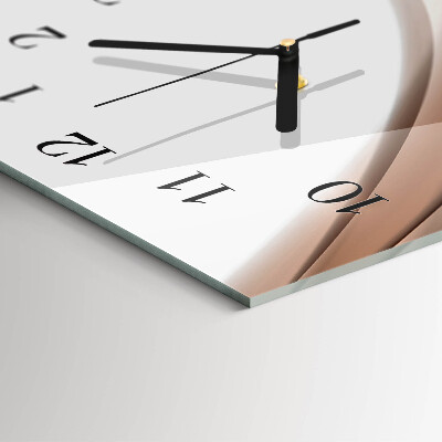 Reloj rectangular Líneas abstractas