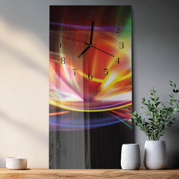 Reloj rectangular Arte abstracto