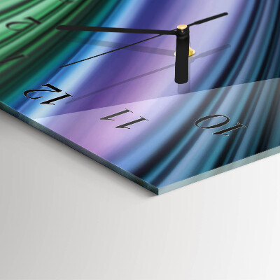 Reloj rectangular Líneas abstractas