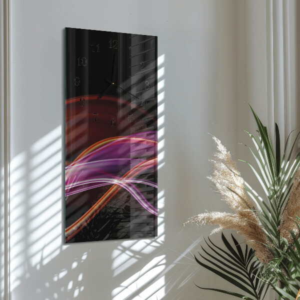 Reloj rectangular Arte abstracto