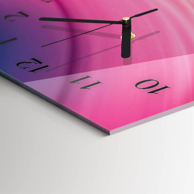 Reloj rectangular Líneas abstractas