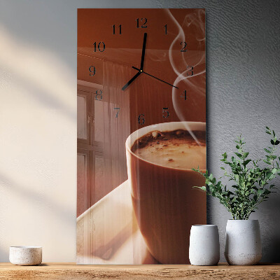Reloj rectangular Café