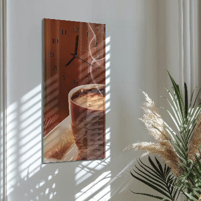 Reloj rectangular Café