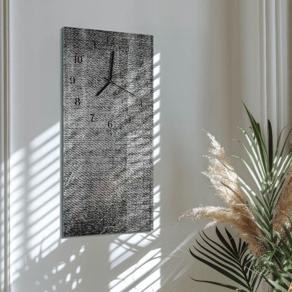 Reloj rectangular Material