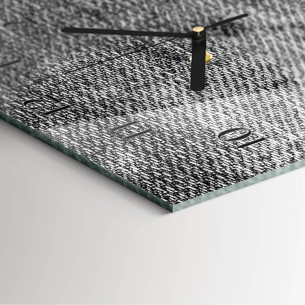 Reloj rectangular Material