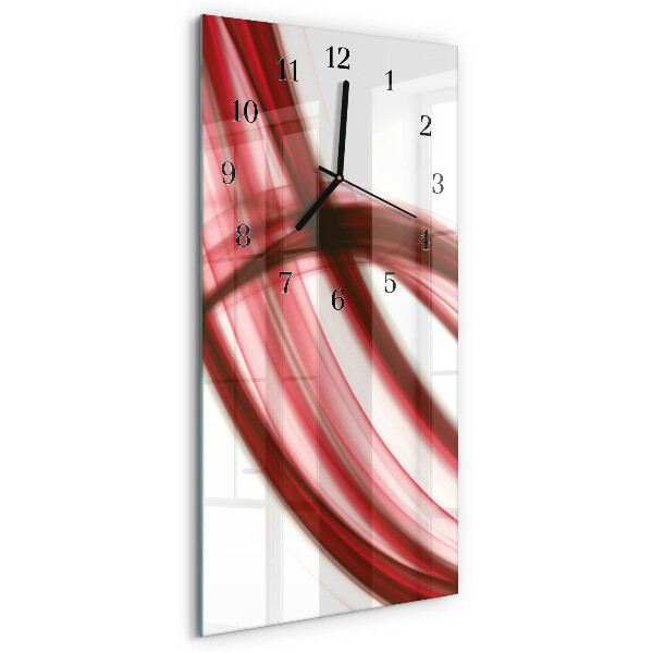 Reloj rectangular Líneas abstractas