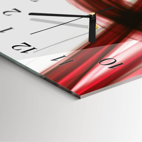 Reloj rectangular Líneas abstractas