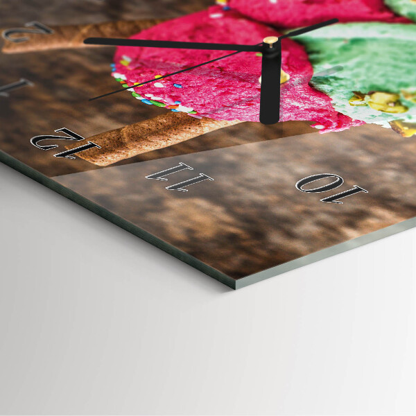 Reloj rectangular Hielo
