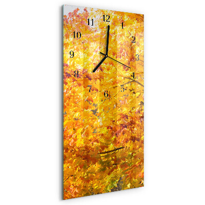 Reloj rectangular Árbol
