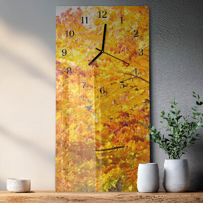 Reloj rectangular Árbol