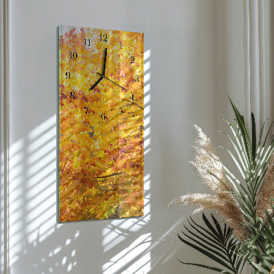 Reloj rectangular Árbol