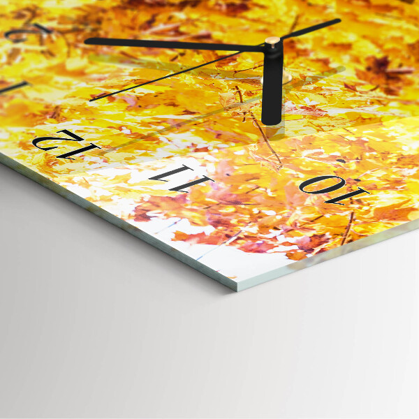 Reloj rectangular Árbol