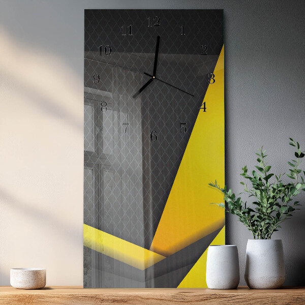 Reloj rectangular Abstracción