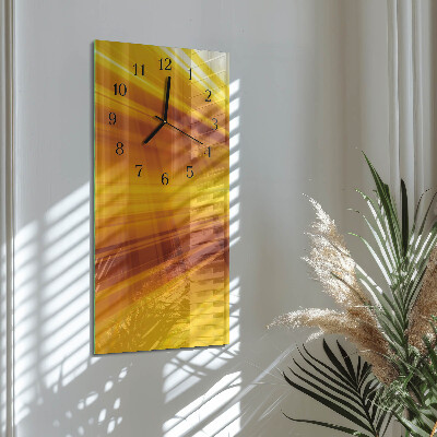 Reloj rectangular rayas