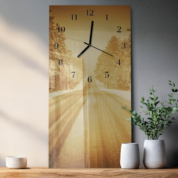 Reloj rectangular Lejos